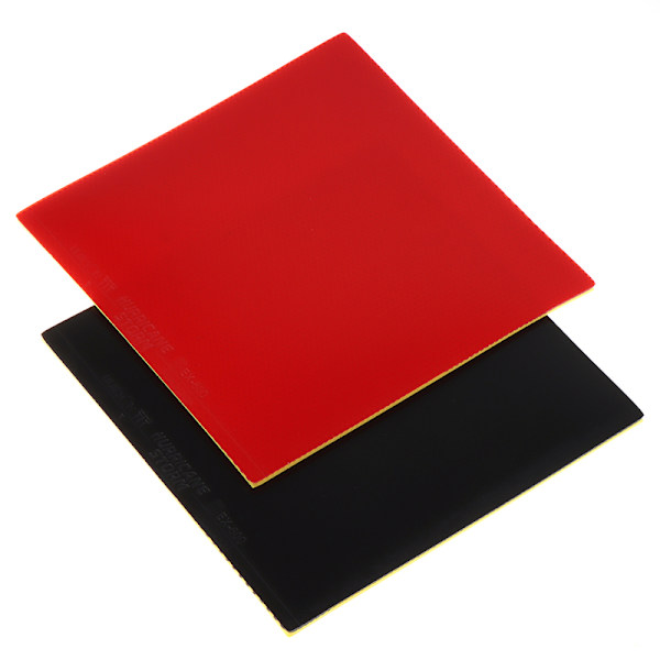 1st Bordtennisracket Gummi 2,2MM Slitstark Ping Pong Gummi Black one