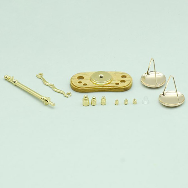 1/12 Nukkekodin miniatyyritarvikkeet Minivaaka, malli T one size