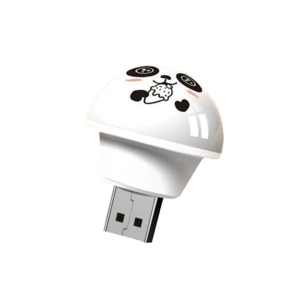 USB Panda Kunstig Smart Stemmestyret Natlampe LED Ind 1pc