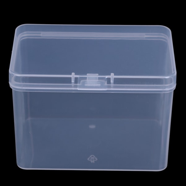 9*5,9*6,5cm Emballageæske Chip Box Opbevaring Gennemsigtig plast Transparent one size