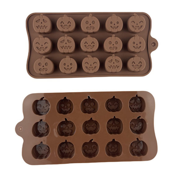 Halloween Spøgelse Græskar Silikoneforme DIY Bagværk Dessert Choco ghost