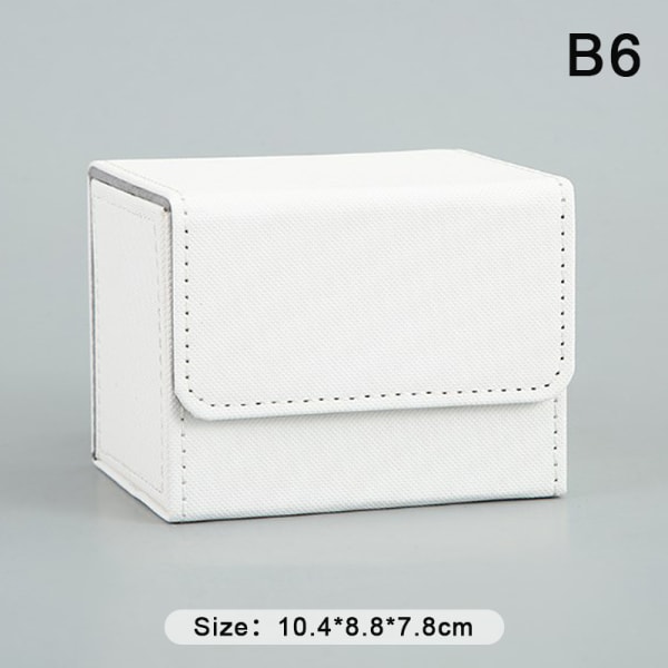 Trading Card Deck Box Hållbar Card Storage Container Game Card B6 onesize