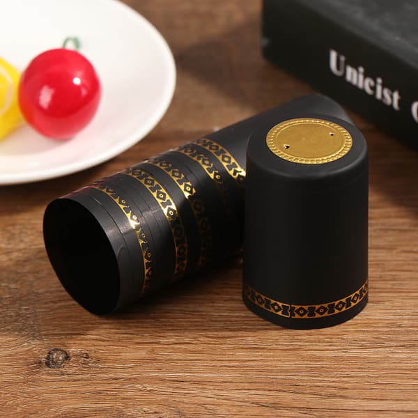 10 stk PVC krympehette Barware tilbehør Brewing Wine Bott Black 10pcs