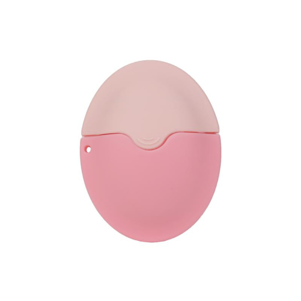Oval Solkräm Roller Applikator Silikon Roll On Svamp Applikator Pink