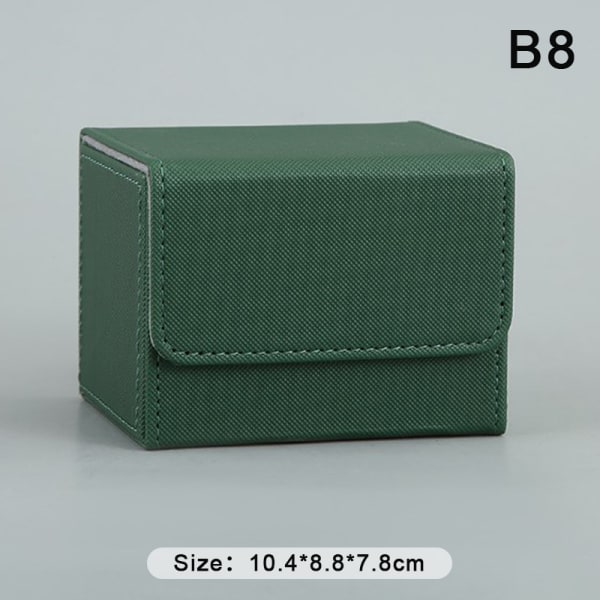 Trading Card Deck Box Holdbar kortlagringscontainer Spillkort B7 onesize