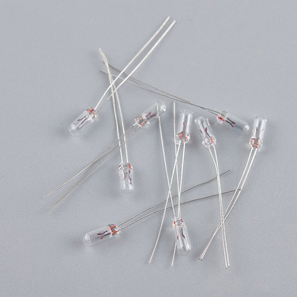 25 STK 5 mm 4 mm 3 mm klar 12V minipære av hvete rispærer Switchc 25Pcs 4MM