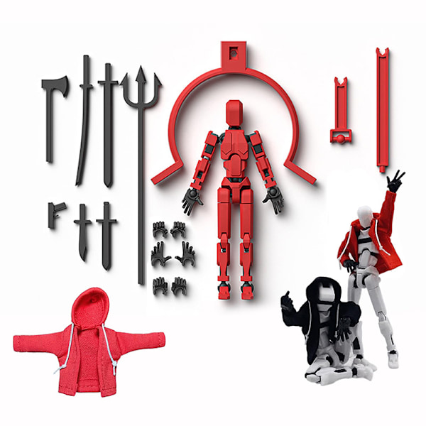 Hoodie Dummy13 Magneettinen Actionhahmosetti Dummy 13 Actionhahmo A9