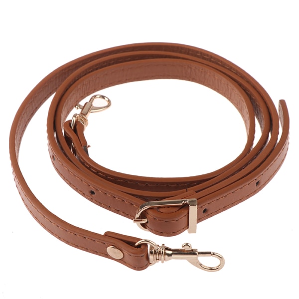 120cm Läder Axelväska Handtag Handväska Strap Handväskor Bälte Str Brown 120CM