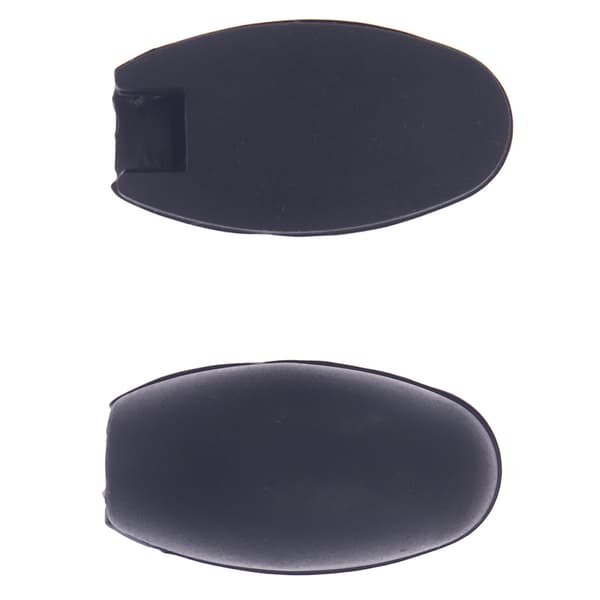 1Sett Saksofon Fingerstøtte Saksofon Tommelstøttepute Silikon Black one size