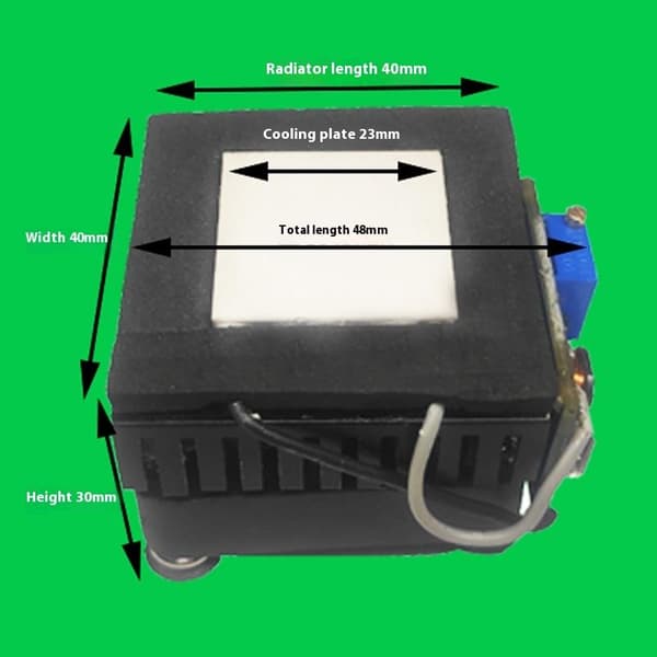 1 Sett SR-01 5V DIY Termoelektrisk Kjøler Peltier Elemente Modul One Size