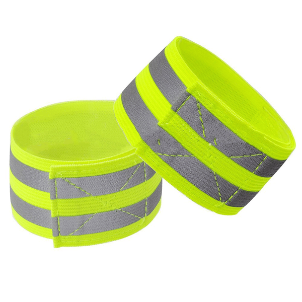 Refleksbånd Armbelte LED Reflekslys Arm Armbånd Stra Orange one size