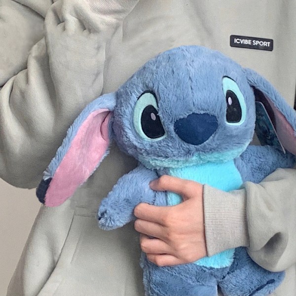 Anime Kawaii Stitch Pehmo kuumavesipullo Winter Home Water Fi A oneszie