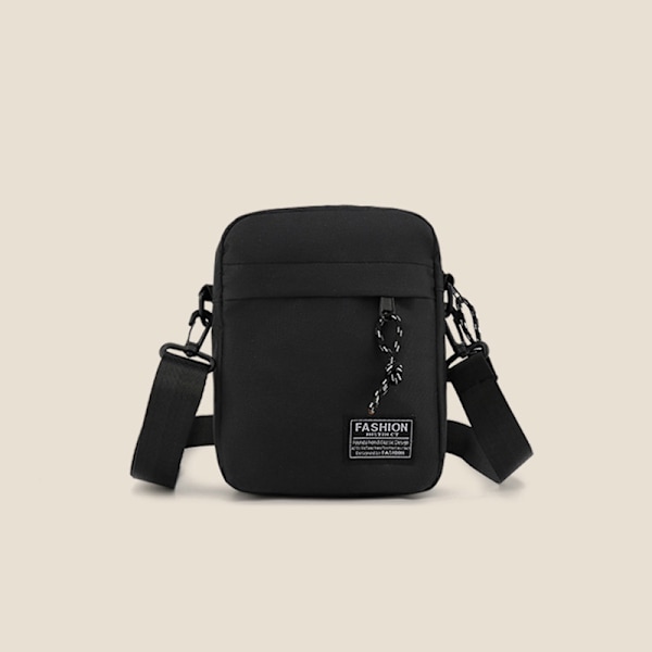 Mænds Lille Skuldertaske Trendy Diagonal Rygsæk Brysttaske Gray