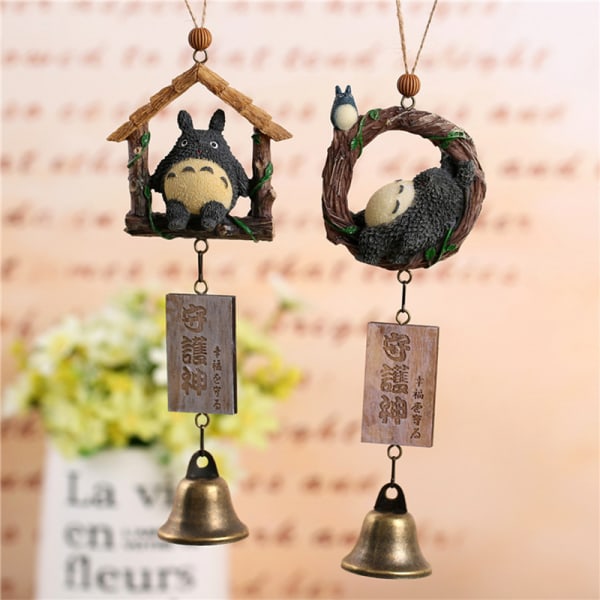 Tecknad Totoro Wind Chimes Presentprydnad Dekoration Hem Vind S A A