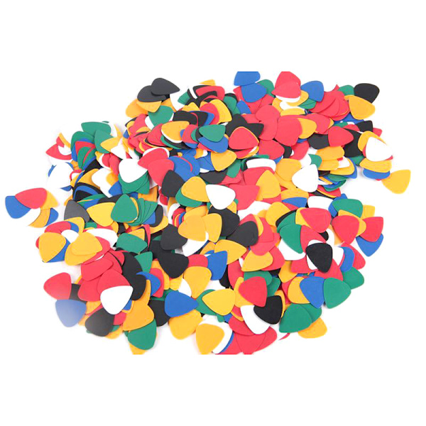 100 st ABS akustisk ukulele bas elektriska gitarrspel Plectrum 100pcs