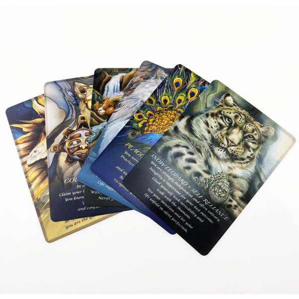 Spirit of the Animals Oracle af Jody Bergsma Oracle Cards Playi Multicolor one size