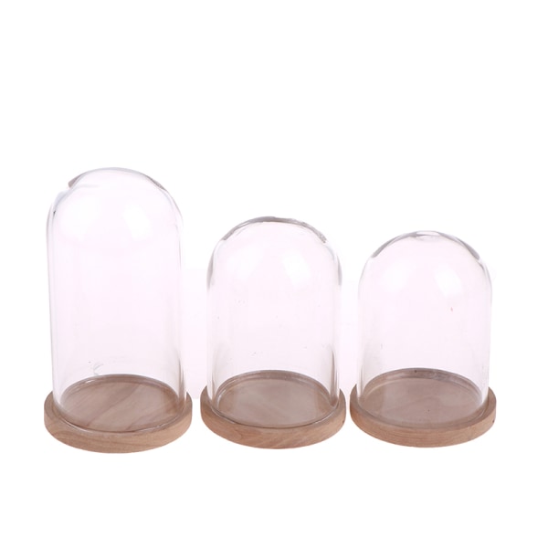 1:12 Dukkehus Miniature Decor Flower Display Glas Display Bel 40*80mm