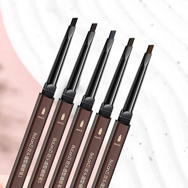 Double Head Eyebrow Pencil Waterproof Sweatproof Cosmetics Beau Coffee oneszie