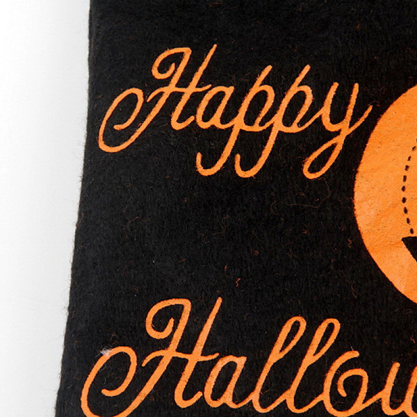 Halloween-käsilaukku Ei-kudottu Ostoskassi Taittuva Keksipussi P Black