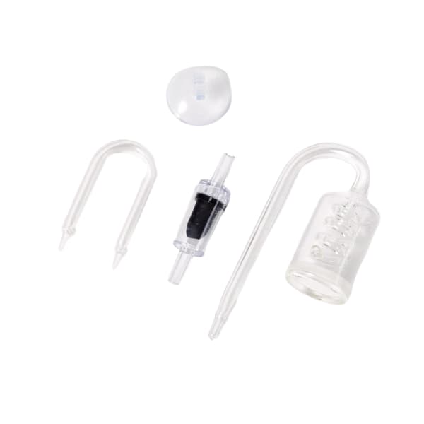 Aquarium CO2 Diffuser Glastank U-form Glas Aquarium Co2 Bub White one size