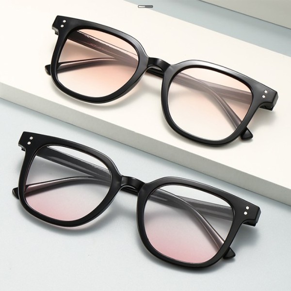 Blusher Glasses n Oversized Gradual Sunglasses Fashion Computer B one size