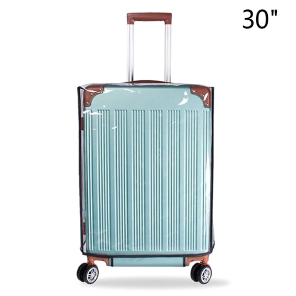 20"-30" reisebagasjedeksel beskytter koffert støvtett veske Clear 53*66*33cm