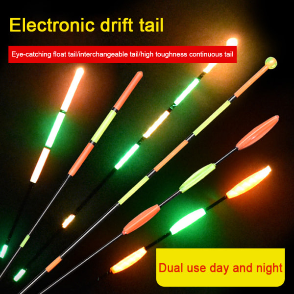 Elektroninen kalastus Drift Tail Day and Night Drift Tail Luminous 1# one size