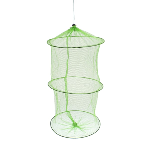 Enkel liten fiskebeskytter nylonduk 3 lag liten meshduk B one size