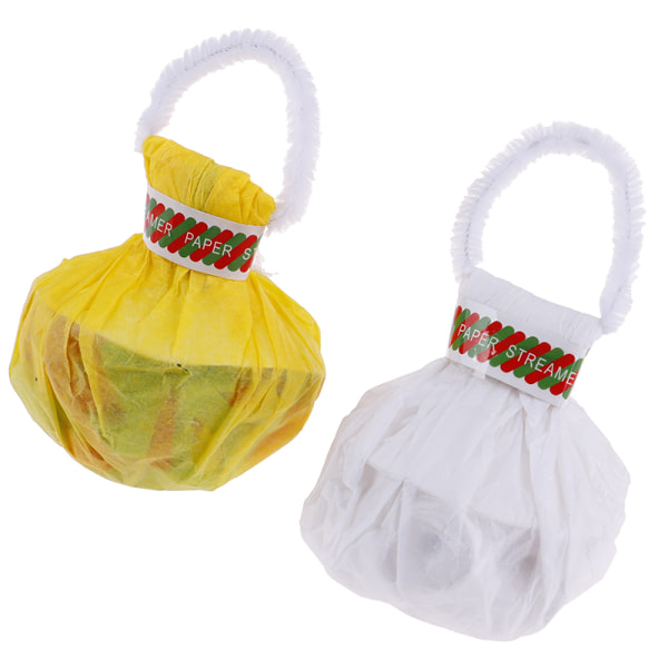 Kast streamere 30 tråder Magic Tricks Spider Thread Magic Sta White one size