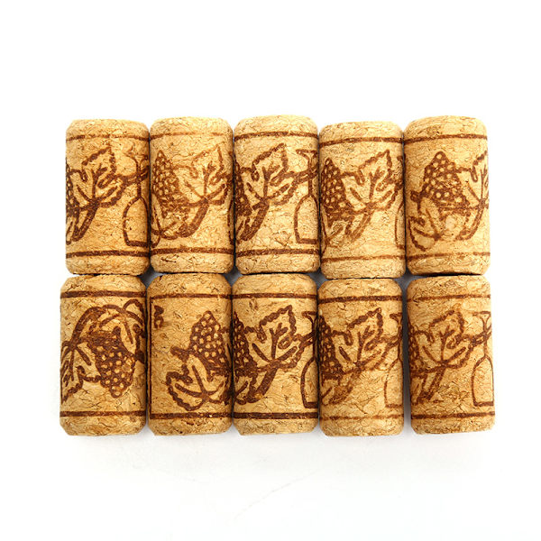 10Pc vinpropper Stopper Genanvendelig Funktionel bærbar forsegling Wi Brown 10pcs