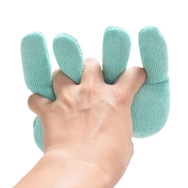 Hand Contracture Pute Palm Grips Finger Treningsenhet Finger Light green one size
