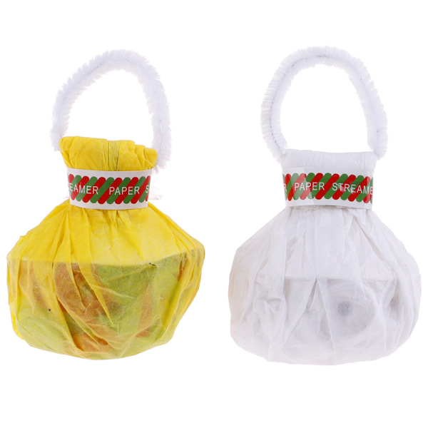 Kast streamere 30 tråder Magic Tricks Spider Thread Magic Sta White one size