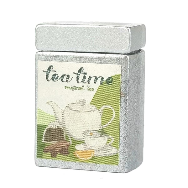1/12 Dollhouse Simulation Tea Box Storage Box Nukkekodin keittiö A3 one size