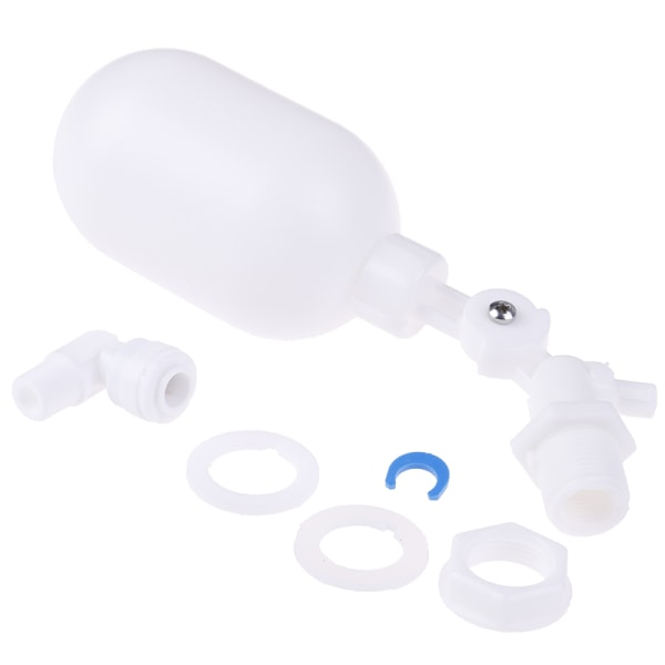 2 STK Justerbar Auto Fyld Float Kugleventil Vandkontrolkontakt White 2pcs