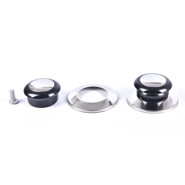 1st Universal Replacement Köksredskap Cover Pan Lock Lock Gr Black onesize