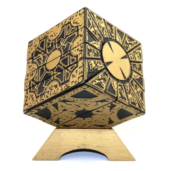 Toimiva Lemarchand's Lament Configuration Lock Puzzle Box Brown one size
