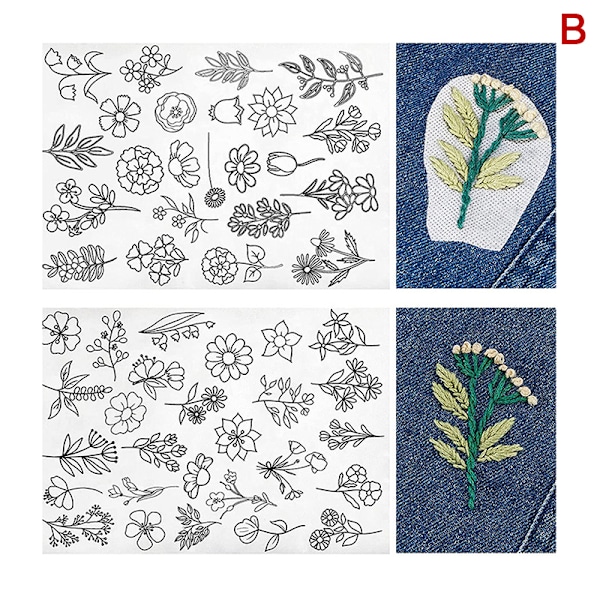 Vattenlöslig Stabilisator för Broderi Stick & Stitch Embroi B