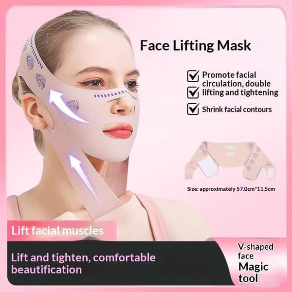1 st haka kind bantningsbandage V Shaper V Line lyftmask B Single layer