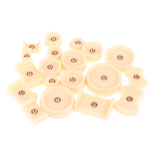 20 kpl / set Watch korjaustyökalu Watch etuosa Case cover ruuvi P 20pcs one size