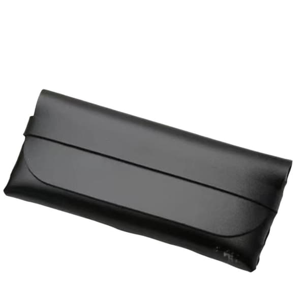 PU læder brille solbrille læsebrille etui blød pose one size