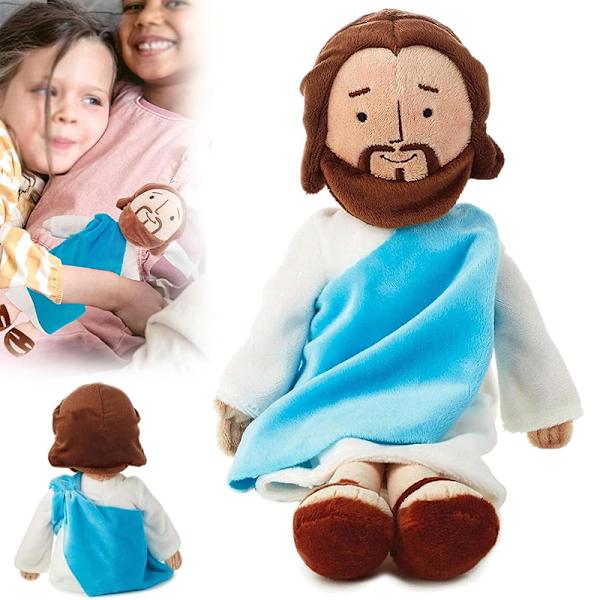 Min Ven Jesus Plyslegetøj Fyldt Dukke Klassisk Kristent Religiøst A7