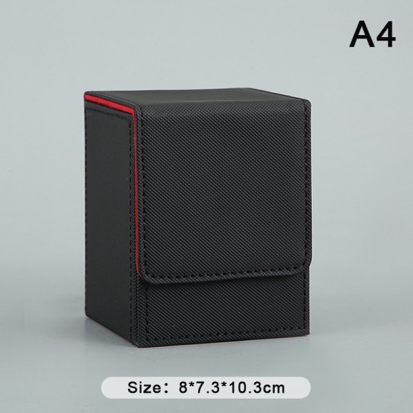 Trading Card Deck Box Hållbar Card Storage Container Game Card A4 onesize