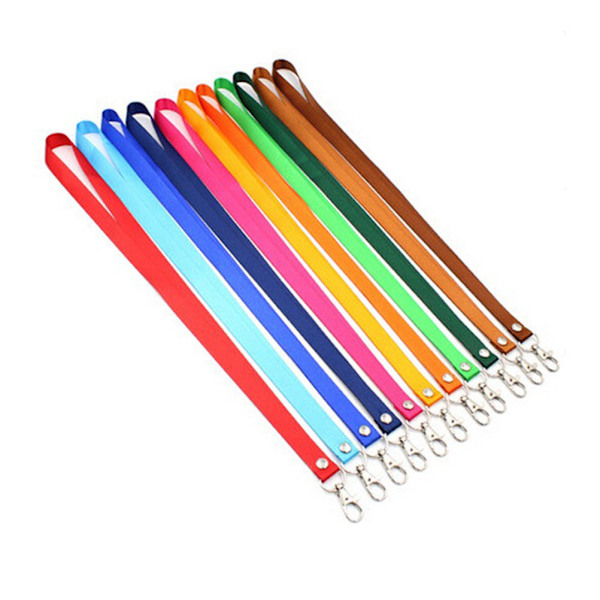 Halsstrop Snørebånd Sikkerhedsbrud For ID Navneskilt Holder Ke Black 1pcs