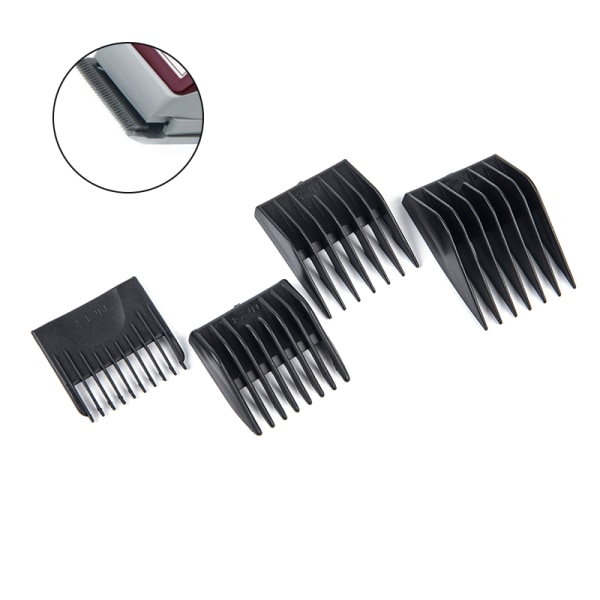 4stk Barber Hair Clipper Limit Comb Replacement Guide Kam For One Size