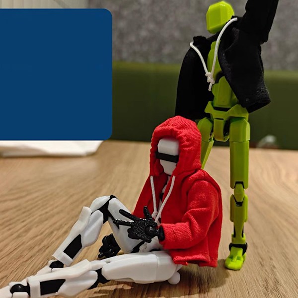 Hoodie Dummy13 Magnetisk Actionfigur Set Dummy 13 Actionfigur A5