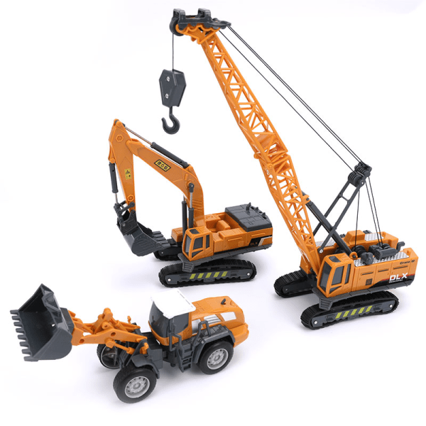 Lekemodell kran Orange Crane