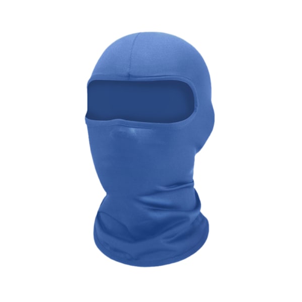 Kesä Hengittävä Pyöräilykypärä Anti-UV Balaclava Miehet Täyskasvot M Royal blue