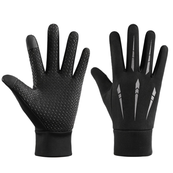 Winter Touch Gloves Kylmävedenpitävät Moottoripyörän pyöräilyhanskat Gray ONESIZE
