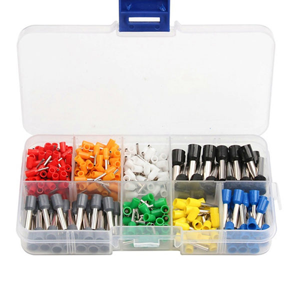 400 st Tubular Terminal Kabel End Wire Connector Electrical Insu 1Box/400pcs