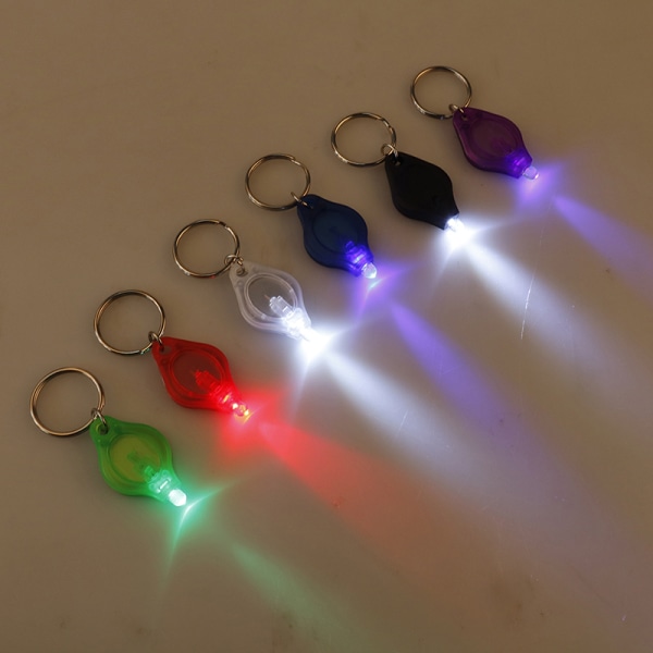 Mini super mikro sterkt lys LED camping lommelykt nøkkelring ke Green  Onesize c0c2 | Green | Onesize | Fyndiq